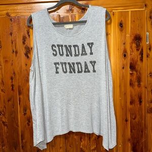 Enough About Me Sunday Funday T-shirt Large